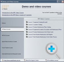 Demo and video courses CMMS demo and video courses